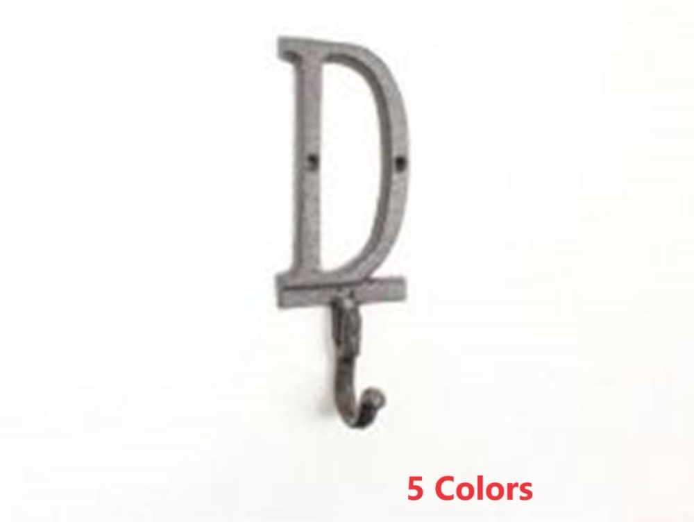 Iron letter hooks online