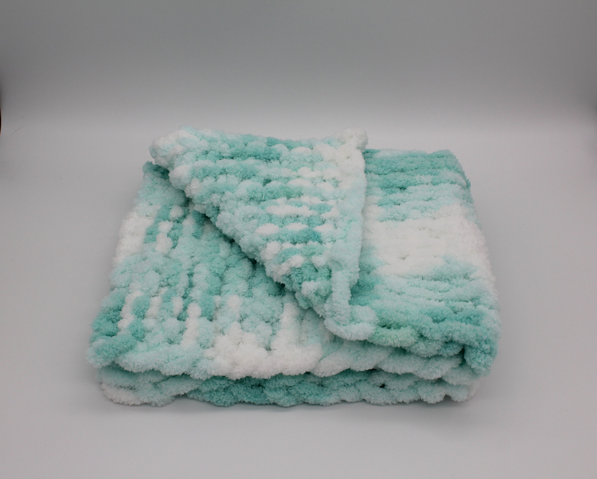 Blue and White Comfort/Baby Blanket Etsy