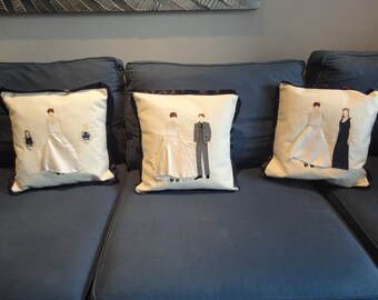 Bespoke Wedding Cushions and Celebration Cushions