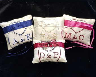 Personalised Ring Cushion