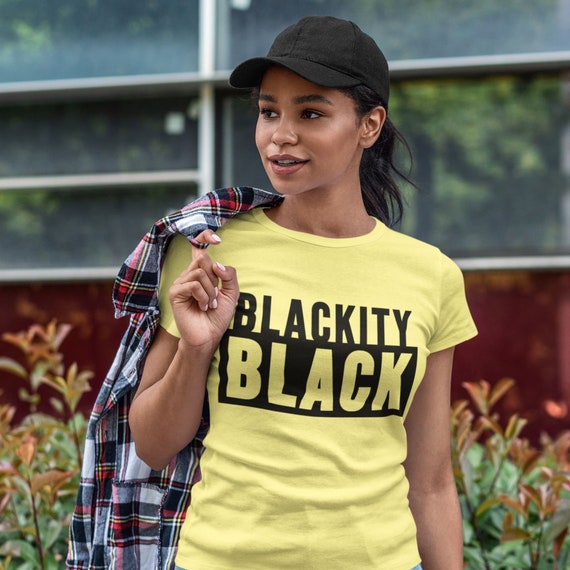 Blackity Black Tshirt - Etsy