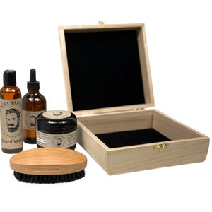 Luxury Beard Grooming Bundle: Oil, Balm, Wash, Conditioner & Brush - Customizable by Lusso Sapone