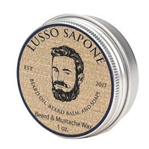 Beard Grooming Kit /Personalized Groomsmen Gifts / Beard Oil, Balm, Wax, Soap, Wood Comb, Wood Brush, Wooden Gift Box. image 5