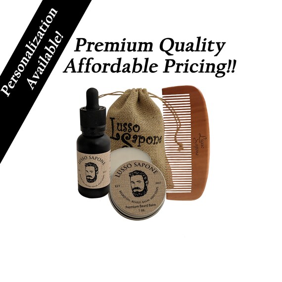 all natural beard grooming kit