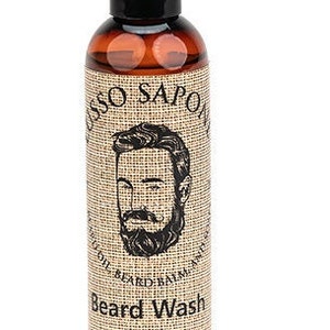 Grooming Kit Beard Oil 4 oz, Beard Wash 4 oz, Beard Balm4 oz, Beard Wax 4 oz, Natural Soap, Beard Comb, Beard Brush, and Scissors image 6