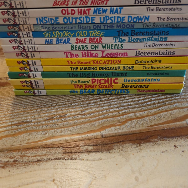 1980s Vintage Dr. Seuss Beginner Books Series by The Berenstain Bears