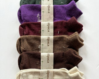 Ankle Lightweight Alpaca Wool Socks