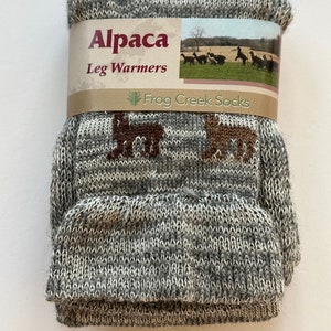Alpaca Wool Leg Warmers image 3
