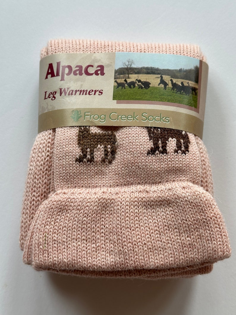 Alpaca Wool Leg Warmers image 10