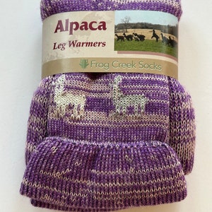 Alpaca Wool Leg Warmers image 5