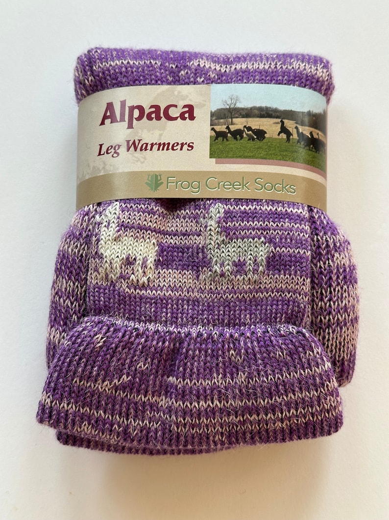 Alpaca Wool Leg Warmers image 5