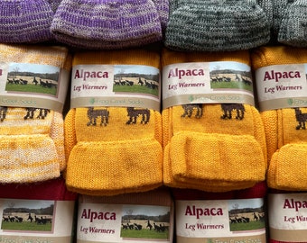 Alpaca Wool Leg Warmers