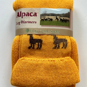 Alpaca Wool Leg Warmers image 8