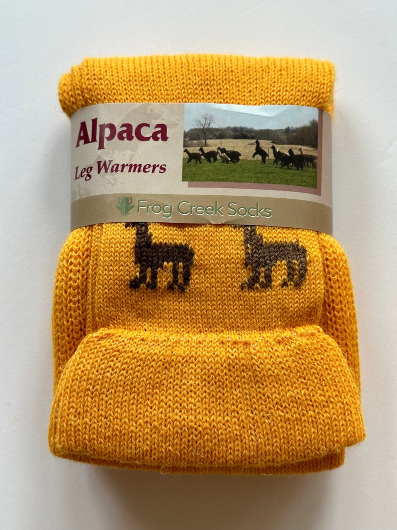 Alpaca Wool Leg Warmers image 8