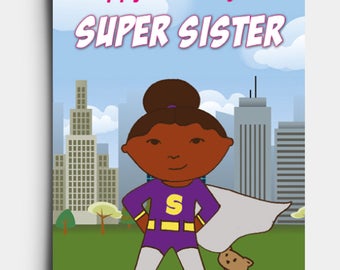 Super Sister - Birthday Card