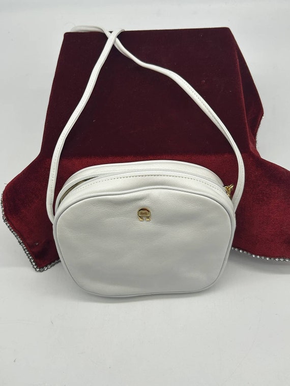 Vintage etienne aigner white Gem