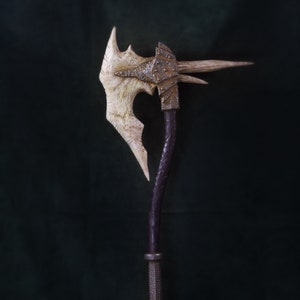 skyrim Dragonbone battleaxe Elder scrolls