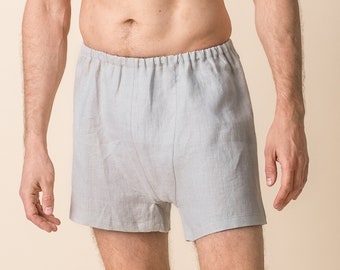 NOAH - Linen Underwear, Panties For Men, Sleep Shorts, Boxer Briefs