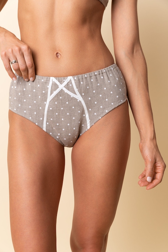 ELLA High Waisted Panties Womens Knickers Womens Panties Etsy