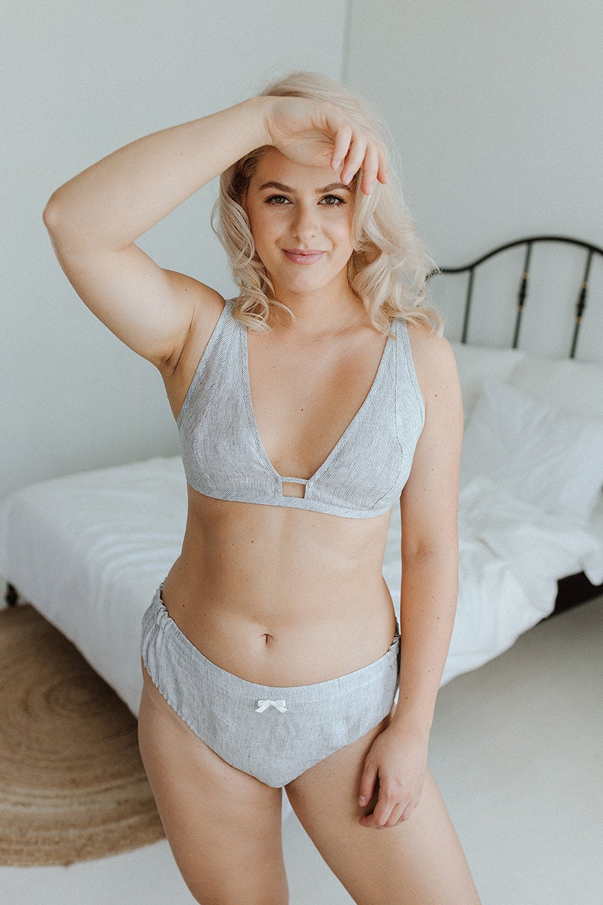 Linen Panties Linen Underwear Linen Knickers Sustainable Etsy