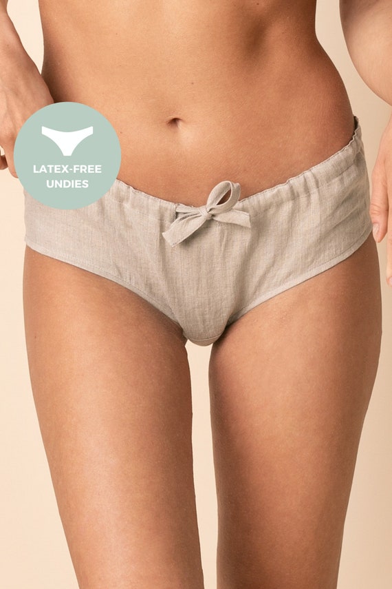 NORA SET Set of 2, Modest Organic Linen Panties, Plus Size Women Boxer  Briefs -  Finland