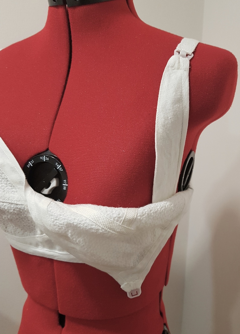 ANNA Maternity Bra Breastfeeding Linen Bra Nursing Etsy