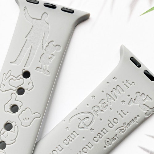 Walt and Mickey Band Disney Apple Watch Band for 38mm 40mm Etsy