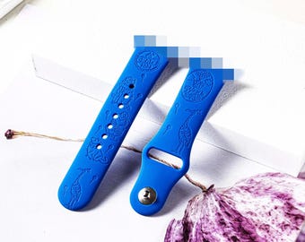 UP Balloon house silicone Smart Watch Band for 38mm 40mm 41mm 42mm 44mm 45mm, personalized Smart Watch Strap