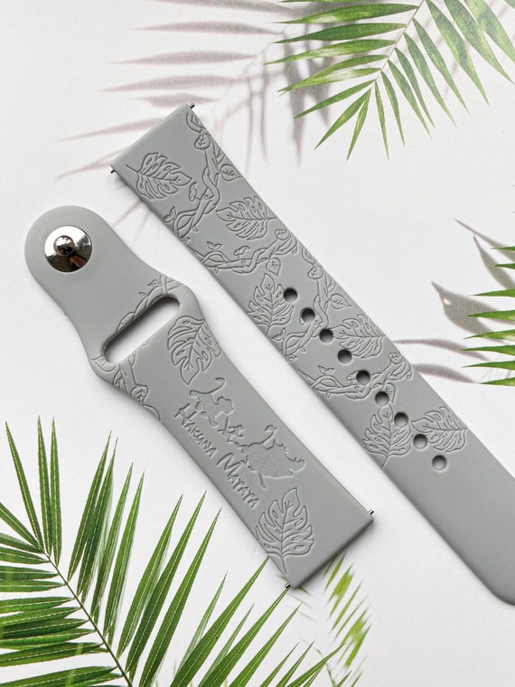 Lion King Simba silicone watch band, Disney smart watch band, Fitbit versa  Galaxy watch band woman watch strap, 20 22 mm