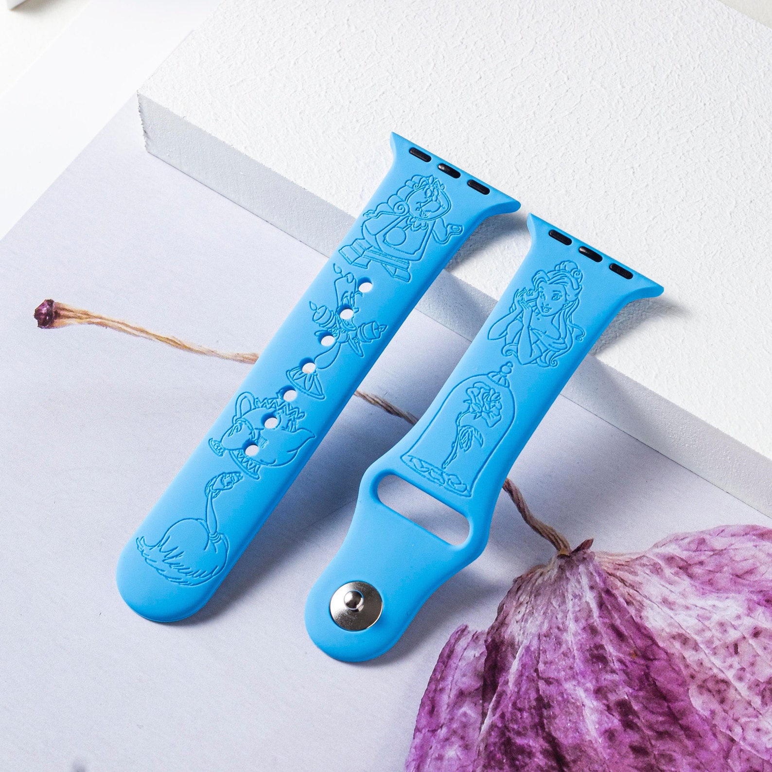 Beauty And Beast Silikon Apple Watch Band für 38mm 40mm 42mm Etsy