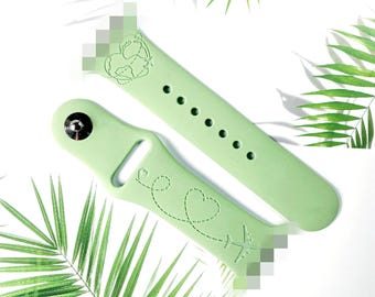 Global Travel Watch Band Smart Watch Band for 38mm 40mm 41mm 42mm 44mm 45mm, Silicone Smart Watch Strap
