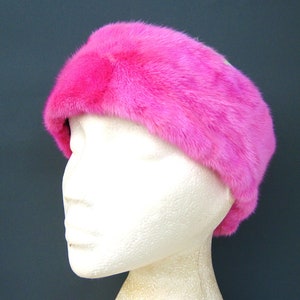 NEW UGG Headband Pink Faux Fur Head Ear Warmer Barbie Coquette Winter Designer Aerie Fur Earwarmer Headband | Aerie main image 2