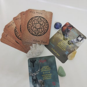 PRINTABLE Runes Runes Deck Divination Cards Vikings Cards - Etsy Canada