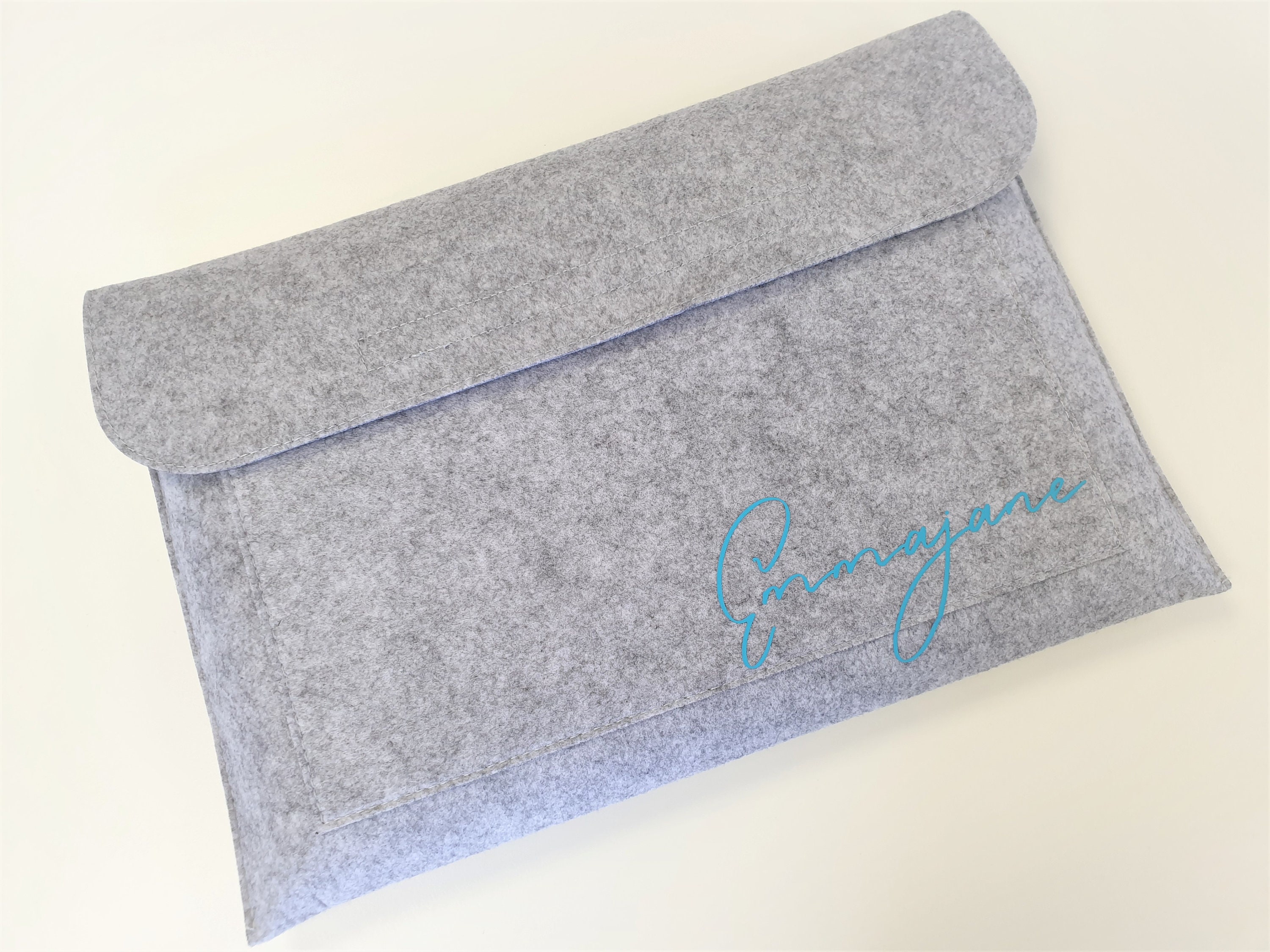 Personalised Felt Laptop Cover File Notebook Holder Etsy Australia