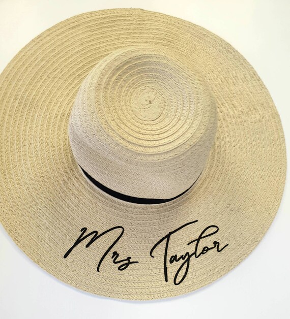 personalised sun hat