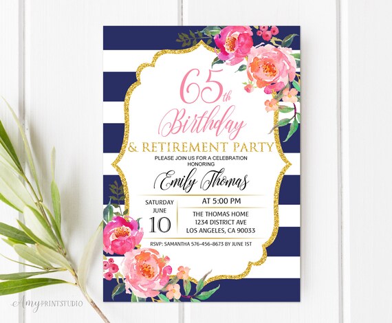 65 Invitaciones De Cumpleaños Para Imprimir