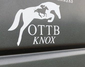 OTTB Name Decal