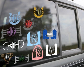 Horse Tack and Gear Monogram