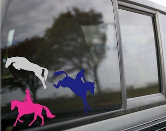 Simple Equestrian Discipline Decal