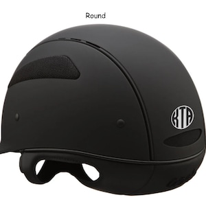 Equestrian Helmet Monogram