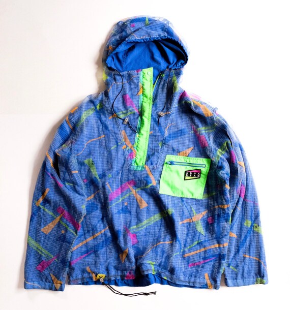 Vintage Nike Aqua Gear Reversible Jacket 1990s Rar