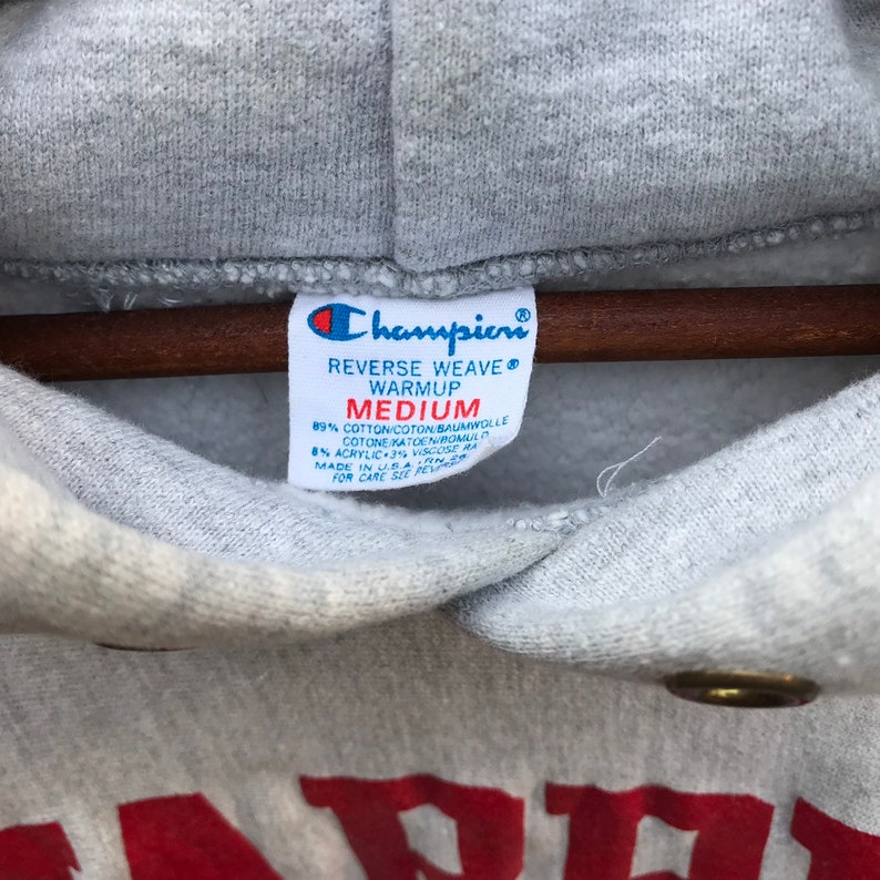 Vintage Champion Hoodie Reverse Weave 1980s M