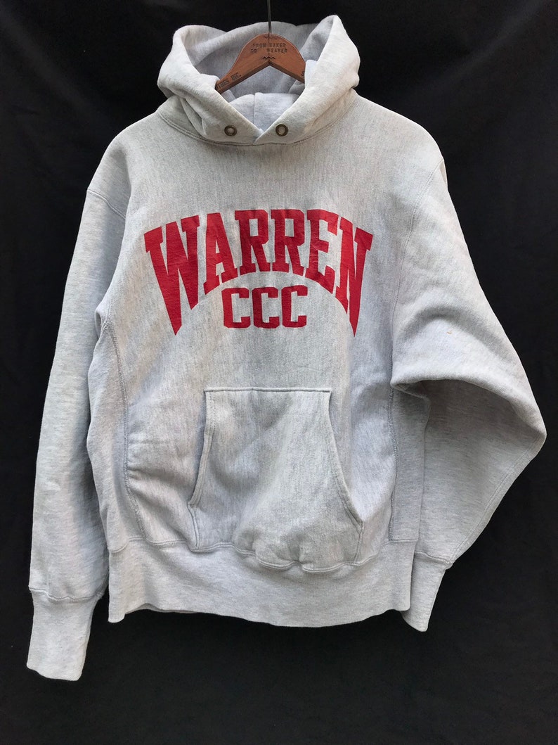 Vintage Champion Hoodie Reverse Weave 1980s M