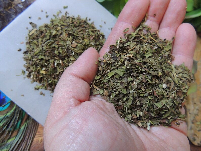 Peppermint / Peppermint Leaf / Cut and Sifted Peppermint / Etsy