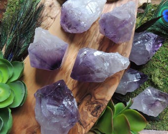 Amethyst / PREMIUM Large Amethyst Point / Large Amethyst Point / Amethyst / Brazilian Amethyst / Large Amethyst Point / 100 grams