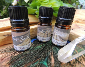 Palo Santo / Essential Oil / 5 ml / Peruvian Palo Santo / bursera graveolens / Sacred Palo Santo /  Essential Oil / Holy Oil / Peruvian