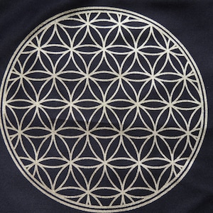 Grid Cloth / Gridding Cloths / Sacred Geometry Grid Cloths / Charge Mats / Ritual Cloth / Charging Cloth / Altar Cloth / Reiki / Grid Cloths Flower of Life