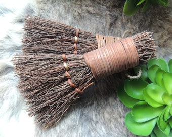 Witches Broom / CHOICE of FRAGRANCE / 6 Inch SMALL Broom / Scented Witches Broom / Besom / Scented Whisk / Whisk / Scented Broom