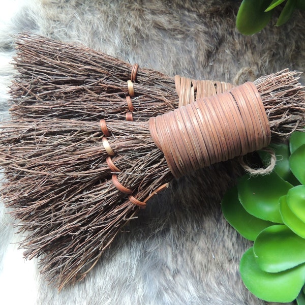 Witches Broom / CHOICE of FRAGRANCE / 6 Inch SMALL Broom / Scented Witches Broom / Besom / Scented Whisk / Whisk / Scented Broom