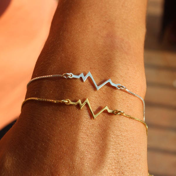 Heartbeat bracelet clearance